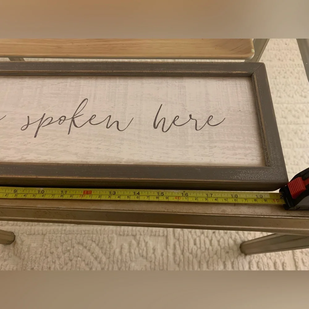 Love is Spoken Here Wall Art - Picture 4 of 9
